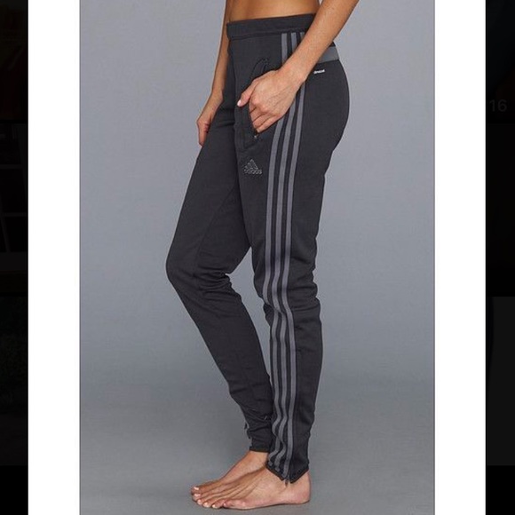 adidas Pants - Adidas Dark Gray Climacool Workout Joggers